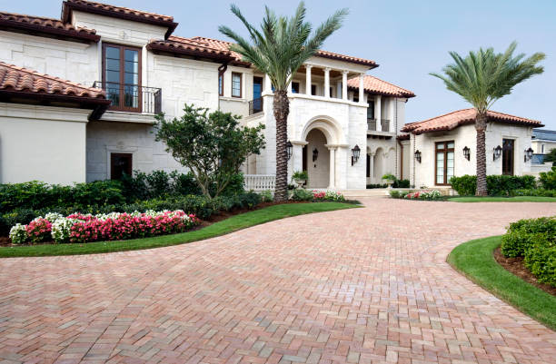 Residential Paver Driveway in Lino Lakes, MN